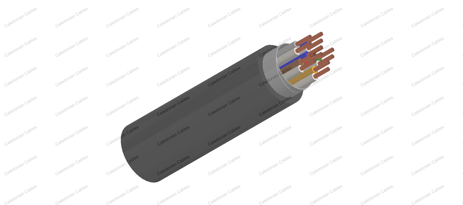 Multipair Overall Screened Cables-Belden Equivalent 9682 BE119682V